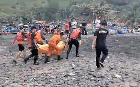 Nelayan yang Hilang Ditemukan Tiga Kilometer dari Lokasi Tenggelam