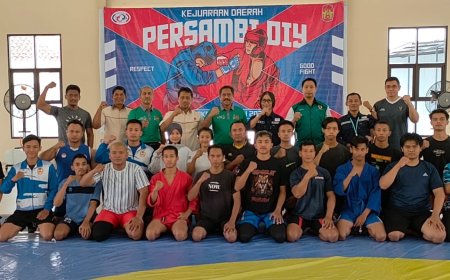 Perkumpulan Sambo Indonesia DIY Gelar Kejurda di Bantul