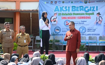 Edukasi Kesehatan Remaja, Pelajar Mengeluhkan Jalan Rusak