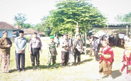 Merti Dusun Mejing Kidul 2023, Tirta Katentreman Diarak Keliling Padukuhan