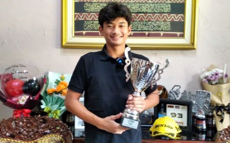 Arbi Pembalap Junior GP Ajak Remaja Indonesia Ikuti Jejaknya