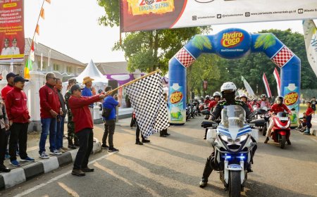 700 Peserta Tour de Merapi 2023 Menikmati Pemandangan Desa Wisata