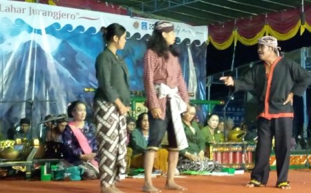 Pentas Ketoprak Meriahkan Merti Dusun Mejing Kidul