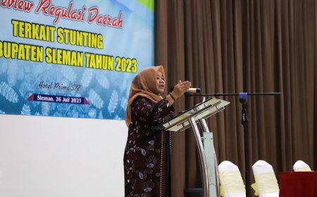 Serius Menurunkan Angka Stunting, Pemkab Sleman Melakukan Review Regulasi Daerah