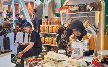 Ingin Go Internasional, UKMK Sawit Pamer Karya di Ambarrukmo Plaza
