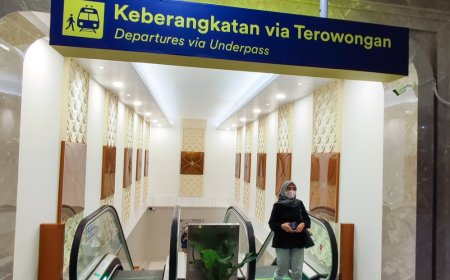 Tingkatkan Keselamatan Pelanggan, Underpass Stasiun Yogyakarta Diresmikan