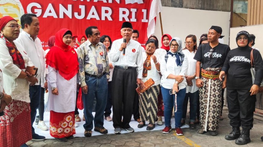 Relawan Yakin Ganjar Pranowo Memiliki Kompetensi sebagai Penerus Jokowi