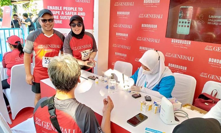 Dukung Gaya Hidup Sehat, Generali Hadirkan Medical Check Up Gratis di Friendship Run Yogyakarta
