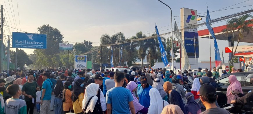 Ribuan Peserta Ikuti Jalan Sehat Pramuscab Muhammadiyah Bantul
