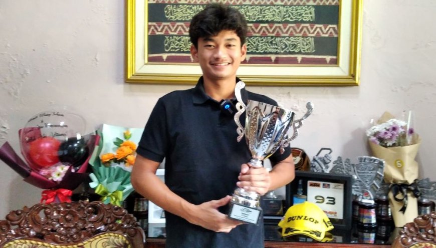 Arbi Pembalap Junior GP Ajak Remaja Indonesia Ikuti Jejaknya