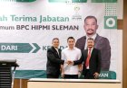 Adit Setiawan Dilantik Jadi Ketua Umum HIPMI Sleman yang Baru
