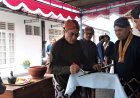 Diawali Kenduri dan Doa, Tombak Pusaka Kiai Agnya Murni Dijamas