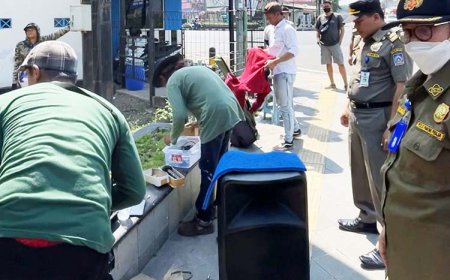 Ganggu Pengendara Lalu Lintas, Satpol PP Sleman Tertibkan Para Pengamen Jalanan