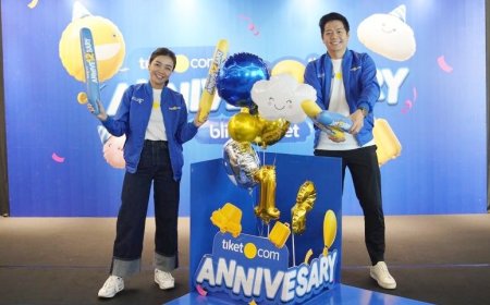 Selebrasi 12 Tahun, Tiket.com Serukan Kebebasan Berwisata