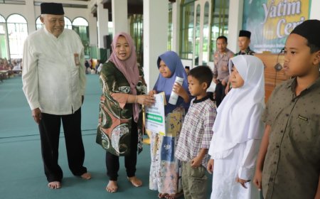 Baznas Sleman Kembali Gelar Program Yatim Ceria