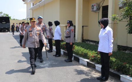 Polres Kebumen Simulasi Situasi Darurat di Mapolres