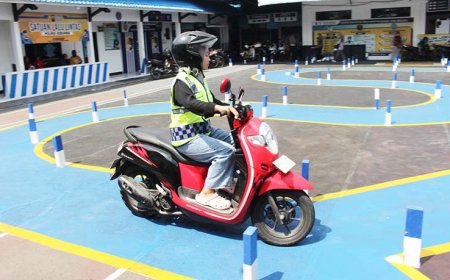Satlantas Polres Kebumen Terapkan Praktek Ujian SIM Versi Terbaru