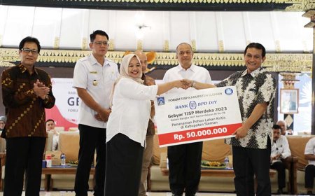 Pemkab Sleman Salurkan Realisasi TJSP Merdeka Sebesar Rp 2,3 Miliar