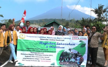 Berbagi Kesuksesan, Unsoed Fasilitasi Studi Banding Kelompok Wanita Tani ke Katelklawu