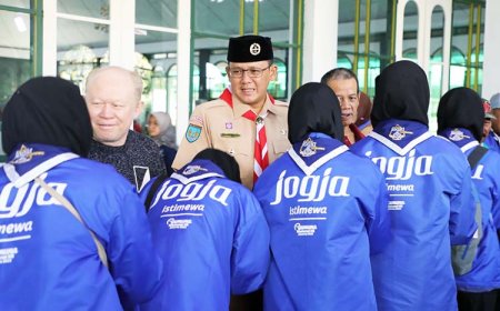 Wabup Lepas 164 Kontingen DIY Ikuti Raimuna Nasional