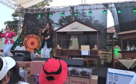 Empat Tahun Pengabdian DPRD Bantul, Senam Bersama Bertabur Hadiah