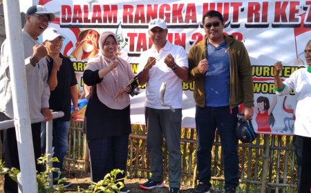 Lele 100 Kilogram Ditebar di Kolam, Lomba Mancing Warga Perumahan Sucen Purworejo
