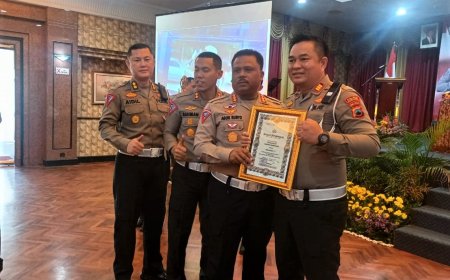 Satlantas Polres Kebumen Meraih Tiga Penghargaan dari Kapolda Jateng