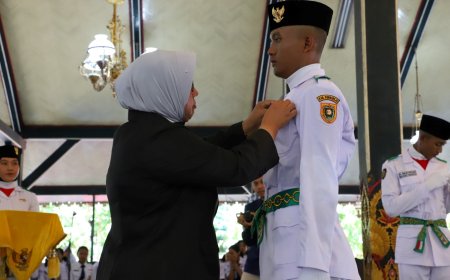 30 Anggota Paskibraka Purworejo 2023 Dikukuhkan, Seorang Bertugas ke Provinsi Jateng