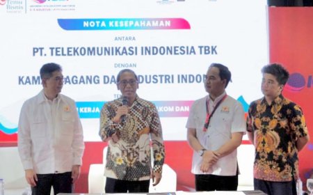 Telkom dan KADIN Tandatangani MoU Percepatan Digitalisasi UMKM