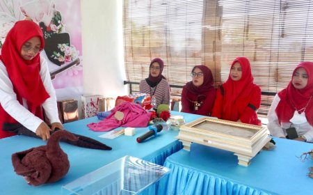 PWP Pertamina Lubricants PUC Gelar Pelatihan Membuat Hantaran