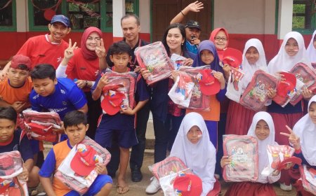 Siswa SDN Banjarwangi Akhirnya Bisa Merayakan HUT RI dengan Nyaman