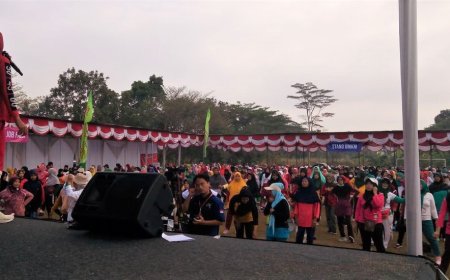 Ribuan Warga Mengikuti Jalan Sehat Songsong Muscab Muhammadiyah Moyudan