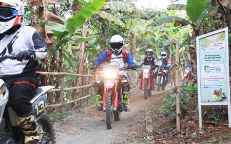    Hobi Terabasan, Begini Teknik Aman dan Nyaman Naik Motor Trail
