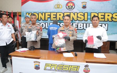 Dikemas di Dalam Batu Apung, Polres Kebumen Ungkap Perdagangan Sabu