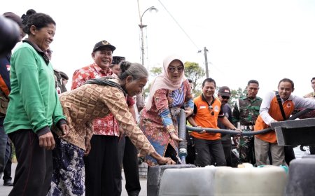 Pemkab Klaten Droping Air Bersih ke Desa-desa Terdampak Kemarau