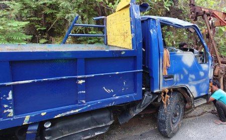 Truk Masuk Jurang di Kebumen, Diduga Lima Tahun Tidak Uji KIR