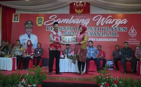 Bupati Klaten Memprioritaskan Aspirasi Pelayanan Publik