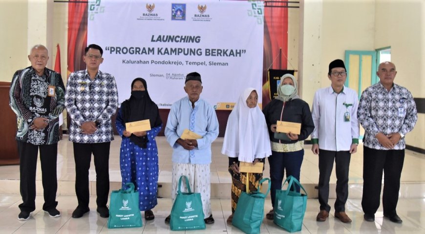 Menanggulangi Kemiskinan, Baznas Launching Program Kampung Berkah