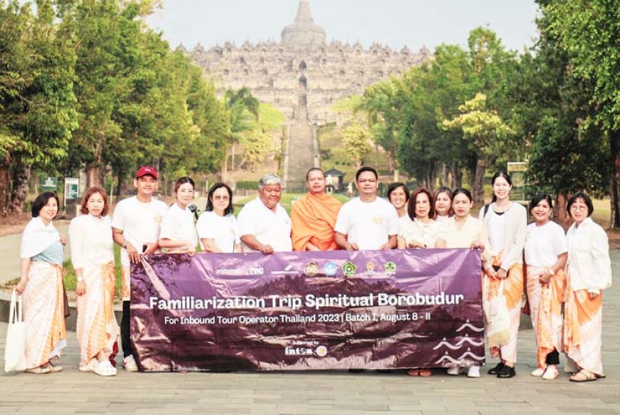 Wujudkan Borobudur sebagai Destinasi Spiritual Tourism, InJourney Group Selenggarakan “Familiarization Trip Spiritual Borobudur”