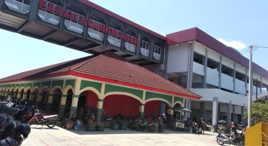 Tinggalkan Pasar Darurat, 1.400 Pedagang Pindah ke Pasar Gedhe Klaten