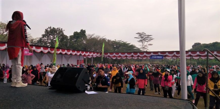 Ribuan Warga Mengikuti Jalan Sehat Songsong Muscab Muhammadiyah Moyudan
