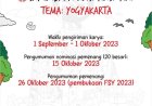Gratis Berhadiah Jutaan, Sayembara Penulisan Puisi Bertema Yogyakarta