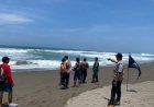 Dua Pelajar Terseret Ombak Pantai Cemara, Seorang Belum Ditemukan