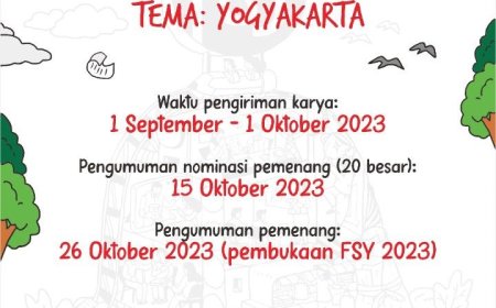 Gratis Berhadiah Jutaan, Sayembara Penulisan Puisi Bertema Yogyakarta