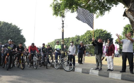 Momentum Silaturahmi, Sepeda Santai Peringati Hari Perhubungan Nasional