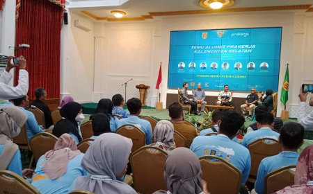Temu Alumni Program Prakerja di Kalsel, Solusi Mengentaskan Pengangguran
