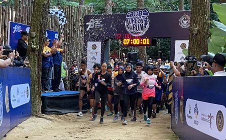 450 Pelari Menaklukkan Medan Perbukitan Menoreh