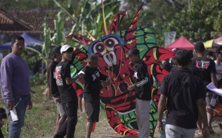 Ngaran Kite Festival 2023 Ajak Anak Muda Turun ke Sawah