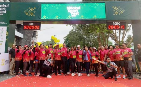 3.500 Peserta Sibakul Fest Berlari Mengelilingi Sumbu Filosofi