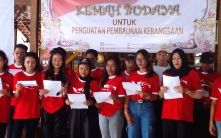 50 Mahasiswa dari Berbagai Provinsi Mengikuti Kemah Budaya di Desa Wisata Krebet